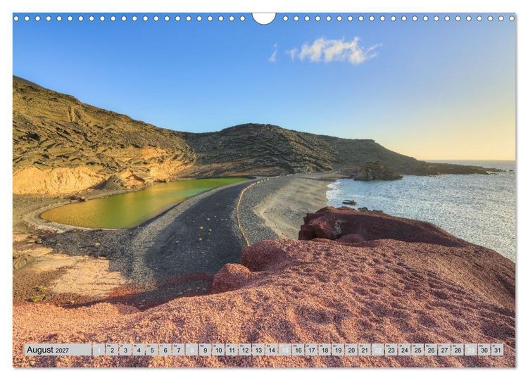 Produktbild: Wundersch&ouml;nes Lanzarote (Wandkalender 2027 DIN A3 quer), CALVENDO Monatskalender
