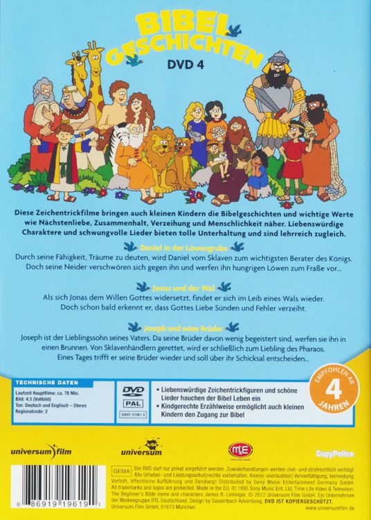 Produktbild: Bibel Geschichten 4