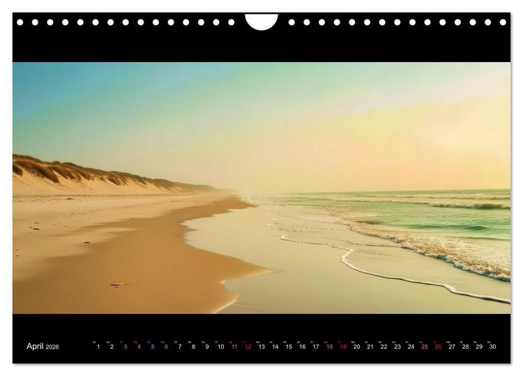 Produktbild: Puristische Landschaften (Wandkalender 2026 DIN A4 quer), CALVENDO Monatskalender