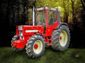 Produktbild: CALVENDO Puzzle Oldtimer Traktor McCormick | 1000 Teile Lege-Gr&ouml;&szlig;e 64x48cm Foto-Puzzle f&uuml;r gl&uuml;ckliche Stunden