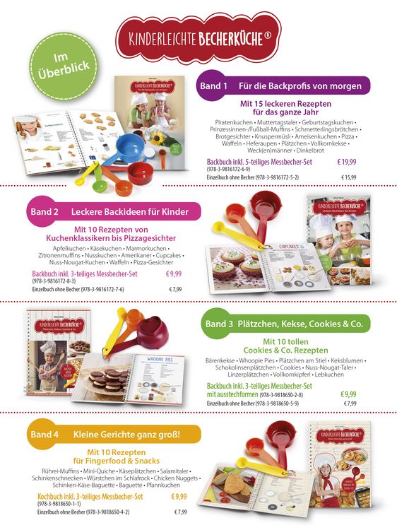 Produktbild: Kinderleichte Becherk&uuml;che - Gesund & Lecker (Band 6)