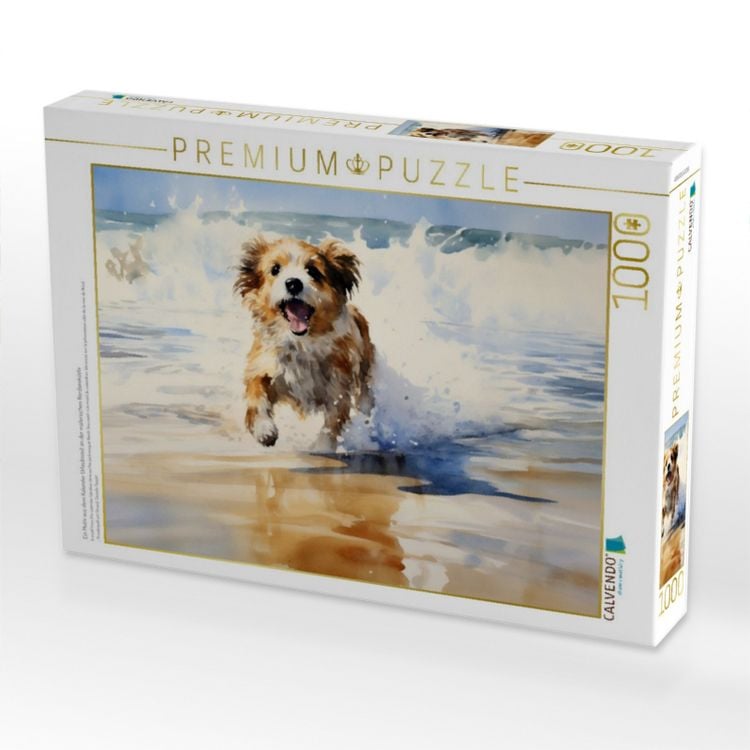 Produktbild: CALVENDO Puzzle Ein Motiv aus dem Kalender Urlaubszeit an der malerischen Nordseek&uuml;ste | 1000 Teile Lege-Gr&ouml;&szlig;e 64x48cm Foto-Puzzle f&uuml;r gl&uuml;ckliche Stunden
