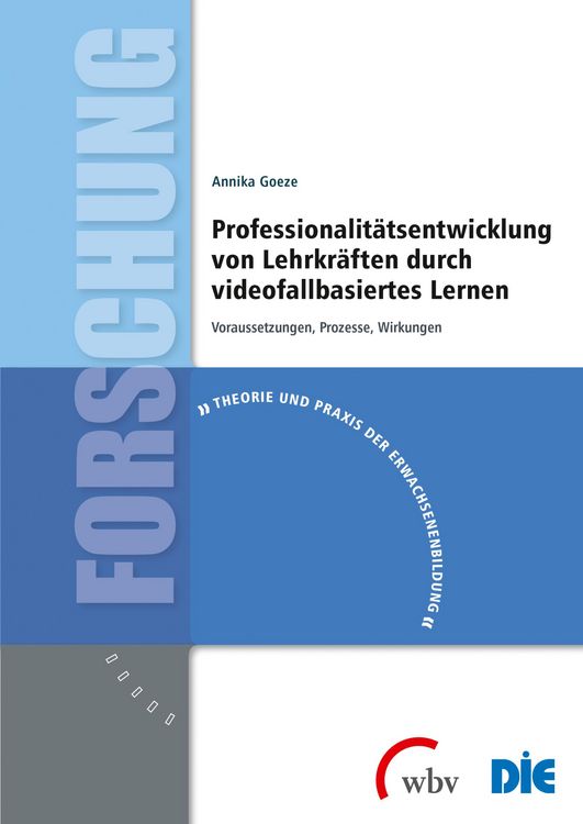 Produktbild: Professionalit&auml;tsentwicklung von Lehrkr&auml;ften durch videofallbasiertes Lernen