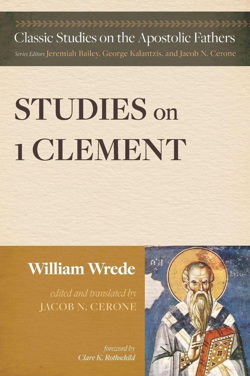 Produktbild: Studies on First Clement