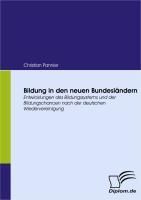 Produktbild: Bildung in den neuen Bundesl&auml;ndern
