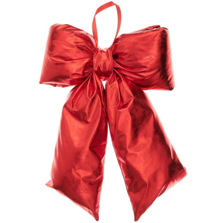Weihnachtsschleife zum Hängen, rot, 36x25x6cm kaufen