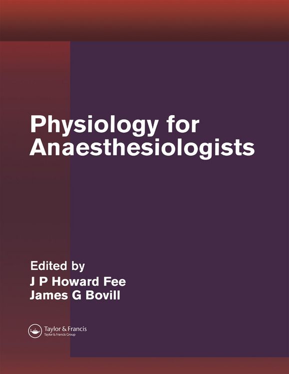 Produktbild: Physiology for Anaesthesiologists