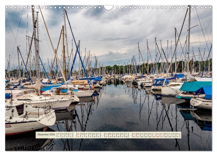 Produktbild: Rund um den Bodensee (Wandkalender 2026 DIN A3 quer), CALVENDO Monatskalender