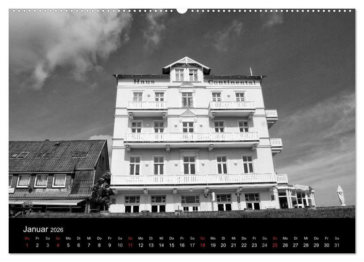 Produktbild: Willkommen in Cuxhaven (Wandkalender 2026 DIN A2 quer), CALVENDO Monatskalender