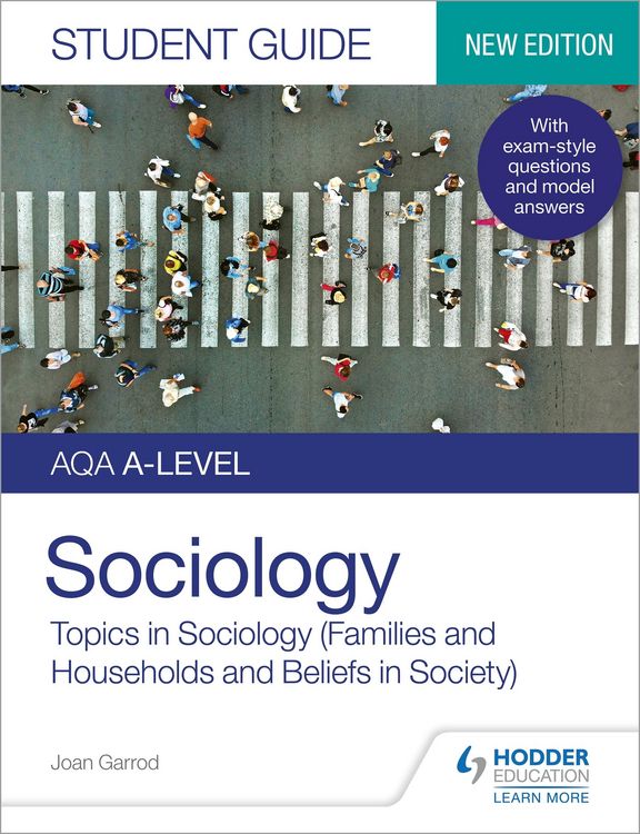 Produktbild: AQA A-level Sociology Student Guide 2: Topics in Sociology (Families and households and Beliefs in society)