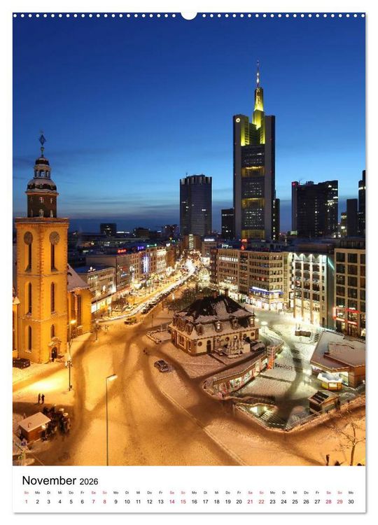 Produktbild: Frankfurt am Main 2026 Bilder vom Taxifahrer (Wandkalender 2026 DIN A2 hoch), CALVENDO Monatskalender
