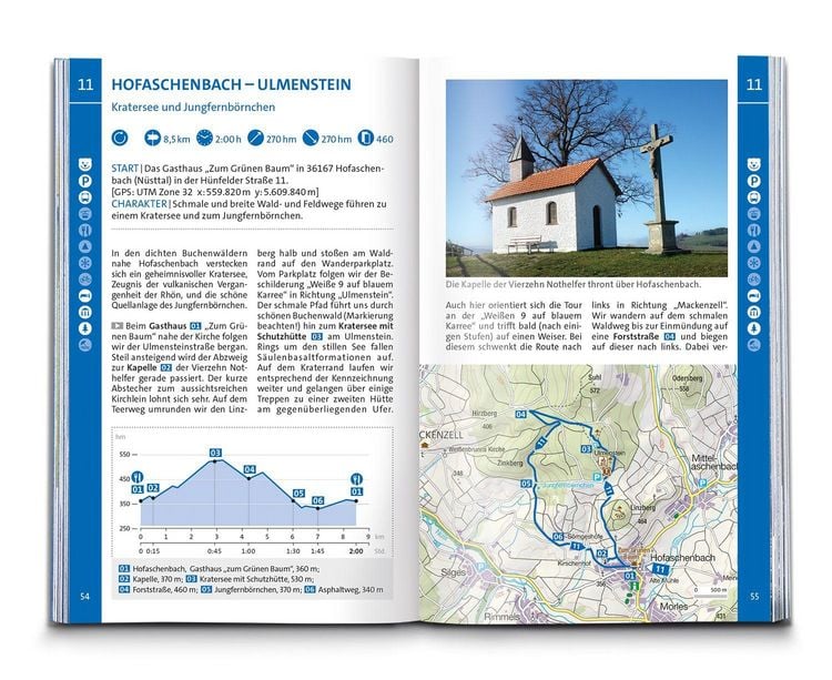 Produktbild: KOMPASS Wanderf&uuml;hrer Rh&ouml;n, 50 Touren