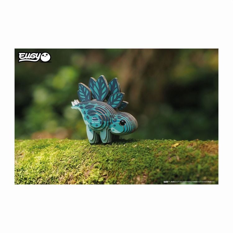 Produktbild: EUGY - 3D Bastelset Stegosaurus