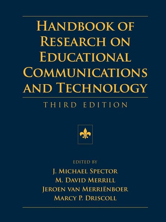 Produktbild: Handbook of Research on Educational Communications and Technology