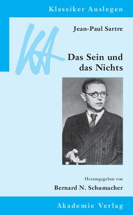 Produktbild: Jean-Paul Sartre: Das Sein und das Nichts