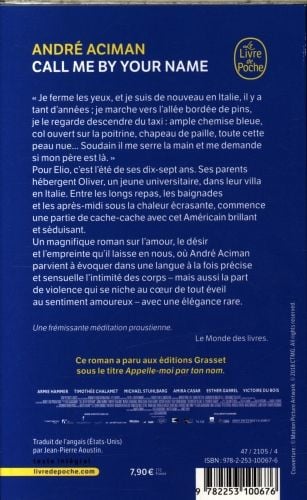 Produktbild: Call me by your name