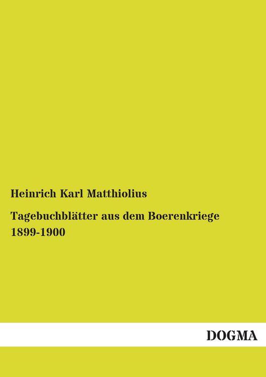 Produktbild: Tagebuchbl&auml;tter aus dem Boerenkriege 1899-1900