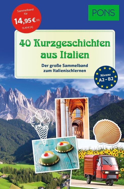 Produktbild: PONS 40 Kurzgeschichten aus Italien