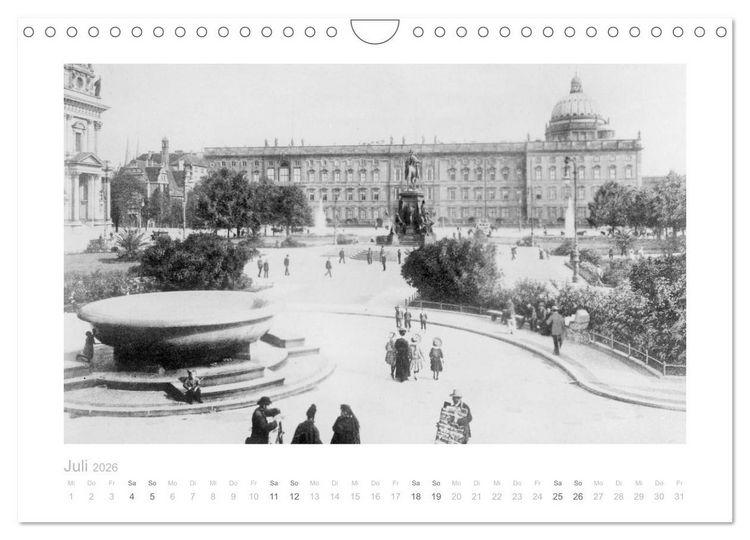 Produktbild: Berliner Stadtschlo&szlig; - Kultur und Architektur (Wandkalender 2026 DIN A4 quer), CALVENDO Monatskalender