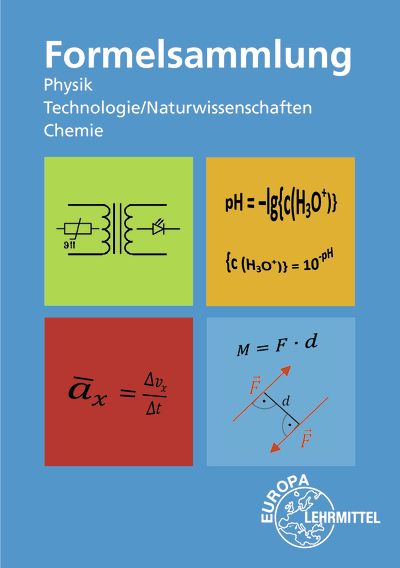 Produktbild: Formelsammlung Physik, Technologie/Naturwissenschaften, Chemie