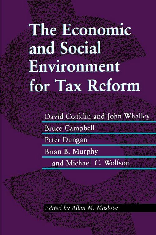 Produktbild: The Economic and Social Environment for Tax Reform