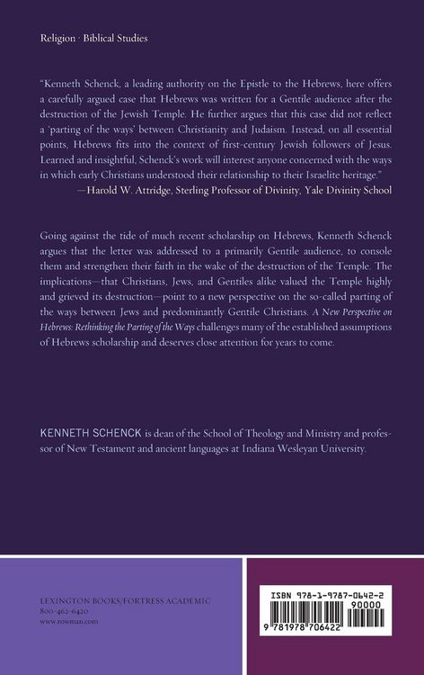 Produktbild: New Perspective on Hebrews