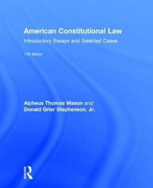 Produktbild: Mason, A: American Constitutional Law