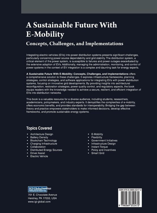 Produktbild: A Sustainable Future with E-Mobility