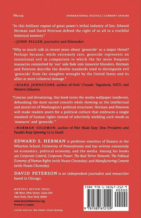 Produktbild: The Politics of Genocide