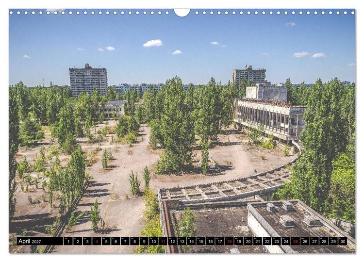 Produktbild: Chernobyl/Prypjat 2027 (Wandkalender 2027 DIN A3 quer), CALVENDO Monatskalender