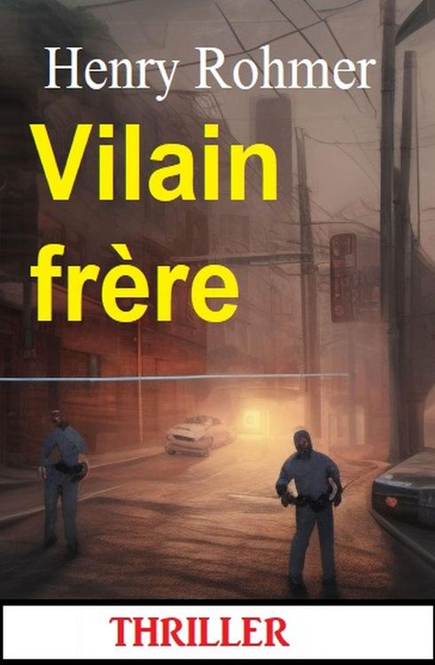Produktbild: Vilain fr&egrave;re : Thriller