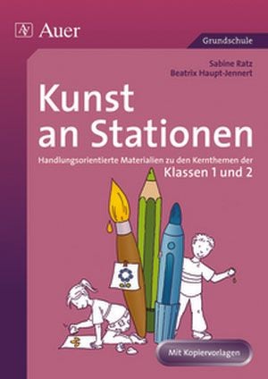 Produktbild: Kunst an Stationen 1/2