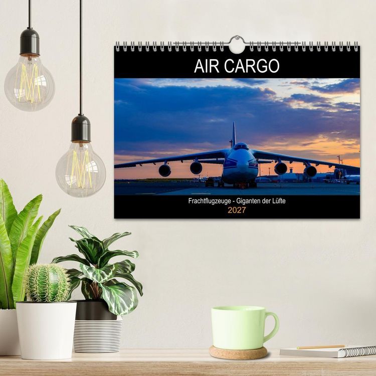 Produktbild: Air Cargo - Frachtflugzeuge, Giganten der L&uuml;fte (Wandkalender 2027 DIN A4 quer), CALVENDO Monatskalender
