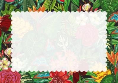 Produktbild: Design Paper Frida Kahlo DIN A6. Mit Handlettering-Grundkurs