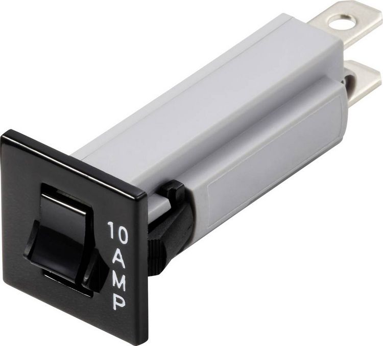 Produktbild: TRU COMPONENTS TC-13401636 Leistungsschalter thermisch 125 V/AC, 250 V/AC, 32 V/DC, 50 V/DC 10 A 1 St.