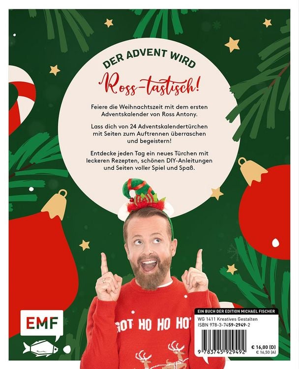 Produktbild: Merry Christmas – Dein Adventskalender mit Ross Antony