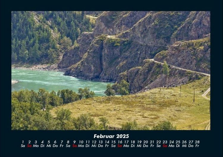 Produktbild: Berge 2025 Fotokalender DIN A4