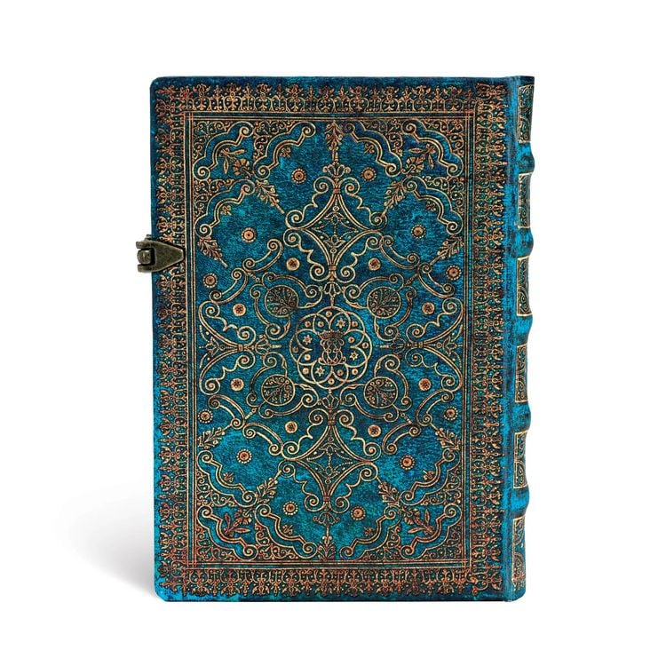 Produktbild: Hardcover Notizbuch Azurblau, Midi, Liniert