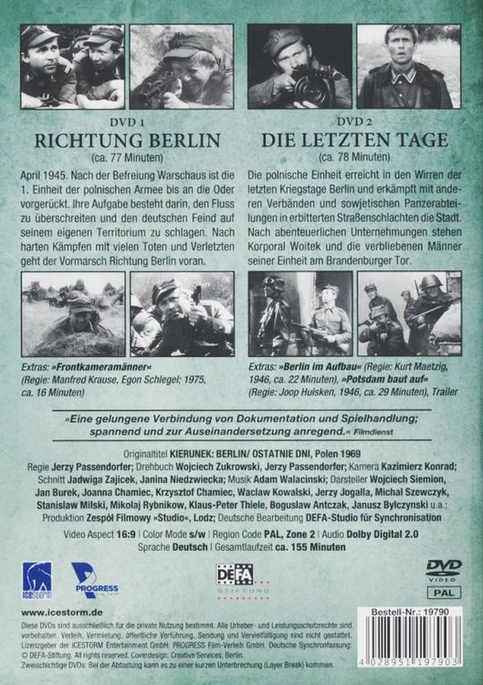 Produktbild: Richtung Berlin - Die letzten Tage [2 DVDs]
