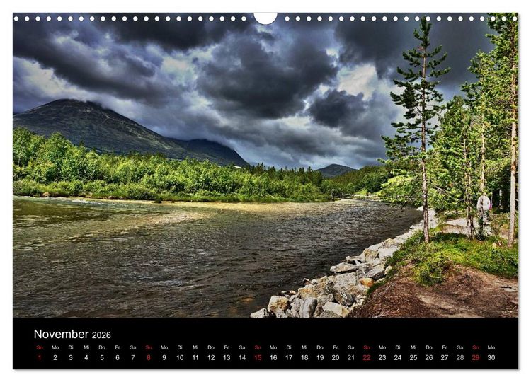 Produktbild: Atemberaubendes Norwegen (Wandkalender 2026 DIN A3 quer), CALVENDO Monatskalender