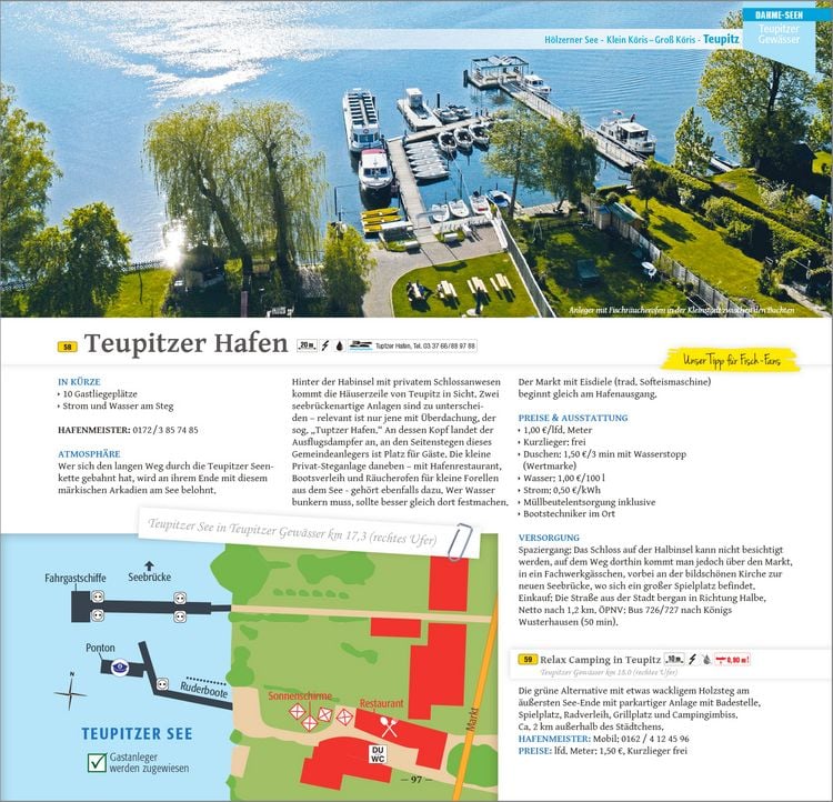 Produktbild: Hafenf&uuml;hrer f&uuml;r Hausboote: Berlin & Brandenburg