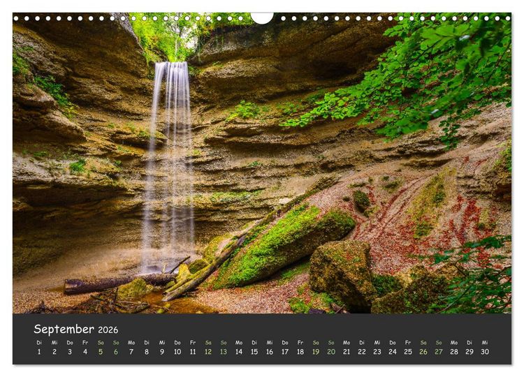 Produktbild: Ammersee bis Walchensee - Traumlandschaften im Voralpenland (Wandkalender 2026 DIN A3 quer), CALVENDO Monatskalender