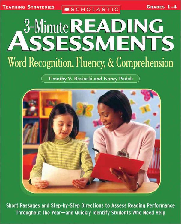Produktbild: 3-Minute Reading Assessments: Grades 1-4