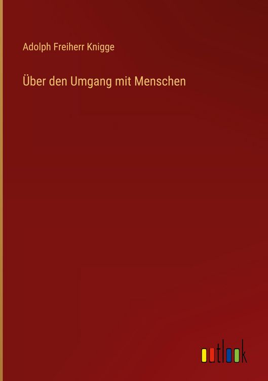 Produktbild: &Uuml;ber den Umgang mit Menschen