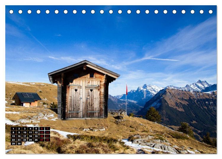 Produktbild: "Stille &Ouml;rtchen" in den Bergen (Tischkalender 2026 DIN A5 quer), CALVENDO Monatskalender