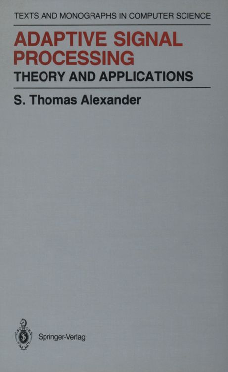 Produktbild: Adaptive Signal Processing
