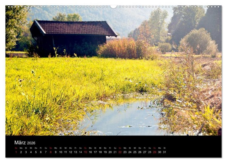 Produktbild: Unterw&ouml;ssen im Chiemgau - Luftkurort und mehr (hochwertiger Premium Wandkalender 2026 DIN A2 quer), Kunstdruck in Hochglanz