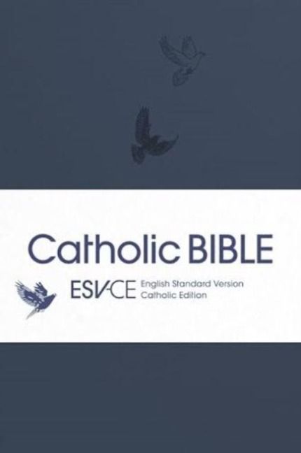 Produktbild: ESV-CE Catholic Bible. The Official Liturgical B - Anglicized Pocket Edition: English Standard Version - Catholic Edition in Navy Blue Flexiback