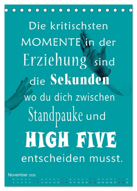 Produktbild: Willkommen im Familienalltag (Tischkalender 2026 DIN A5 hoch), CALVENDO Monatskalender