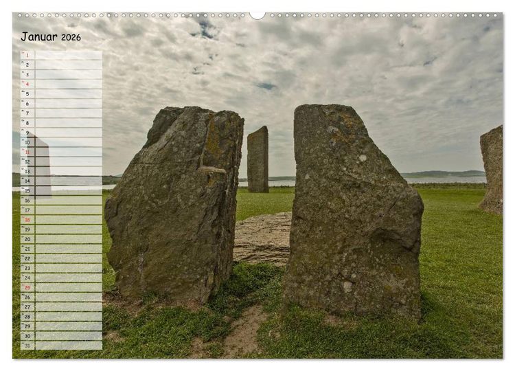Produktbild: The Mainland Orkney - Schottlands Inseln (hochwertiger Premium Wandkalender 2026 DIN A2 quer), Kunstdruck in Hochglanz